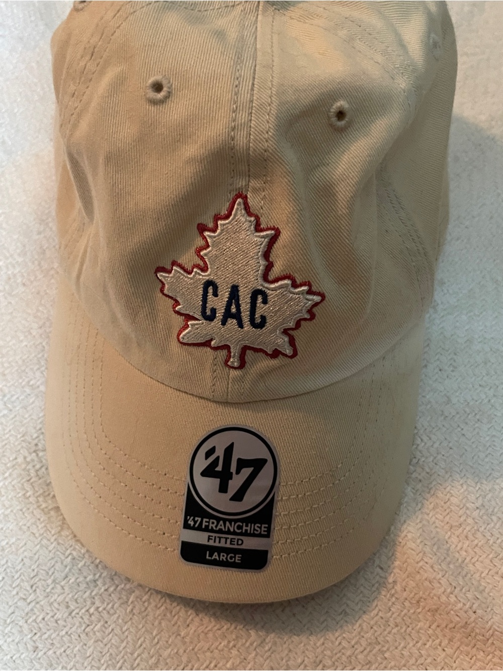 '47 Franchise Montreal Canadiens Fitted Baseball Cap - Khaki